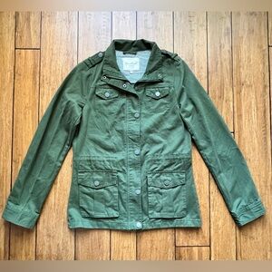 Snobbish Collection Olive Green Utility Jacket Size M